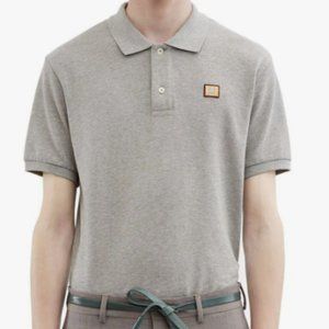 Acne Studios Kolby MLT Face Polo Grey size XS
